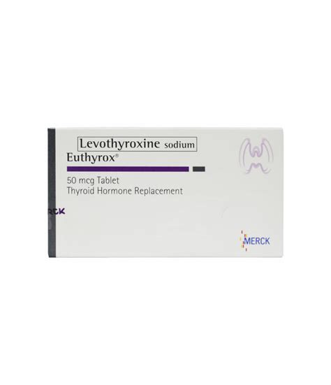 Euthyrox 50mcg Tablet Rose Pharmacy Medicine Delivery