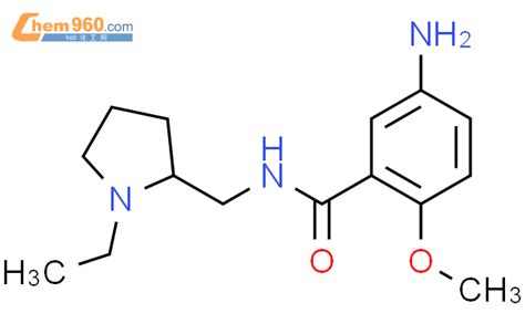 68255 81 2 Benzamide 5 Amino N 1 Ethyl 2 Pyrrolidinyl Methyl 2