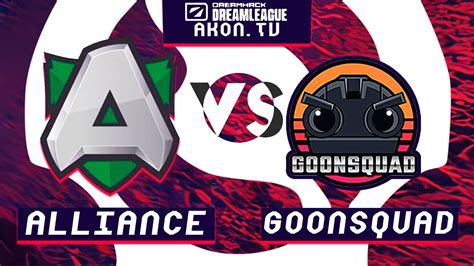 DOTA 2 RU The Alliance Vs Goonsquad Bo3 DPC EU Tour 2 Lower