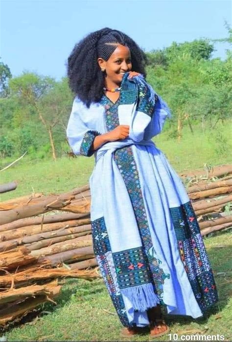 Amhara Ethiopian Clothing Traditional Outfits African Clothing