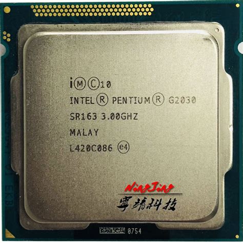 โปรเซสเซอร์ CPU Intel Pentium G2030 3.0 GHz Dual-Core 3M 55W LGA 1155 ...