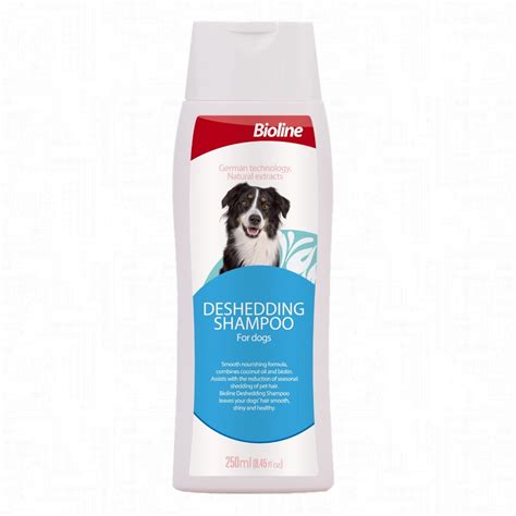 Shampoo Y Acondicionador Deshedding Para Perros Bioline 250 Ml Farmacia Veterinaria Arkanet