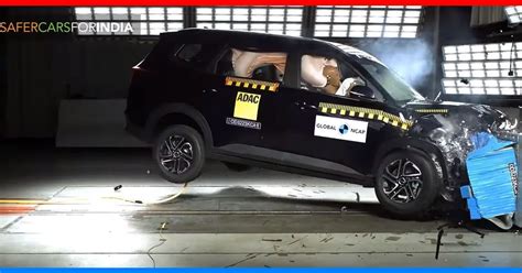 Kia Carens Global NCAP Crash Test 3 Star Rating New Protocols And