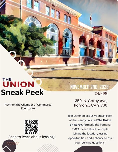 The Union Sneak Peek Site Tour 350 N Garey Ave Pomona 2 November