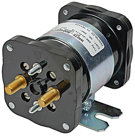 586 911 White Rogers Solenoid 12v 6 Termial Double Sided Continuous