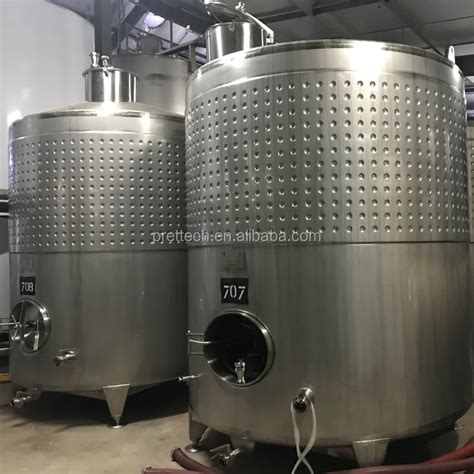 Vino Haciendo Uso De 10000 Litros De Vino De Acero Inoxidable Tanque De