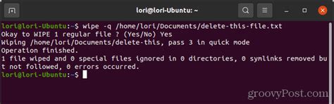 How To Securely Delete Files In Linux