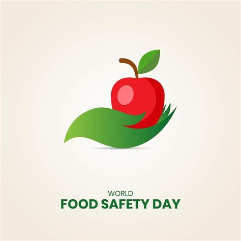 Premium Vector World Food Safety Day Food Safety Day Creative Ads 3d