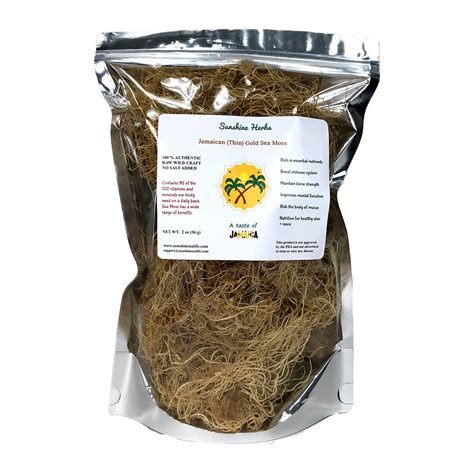 Wildcraft Sea Moss Herbs Organic Jamaican Sunshine Herbs