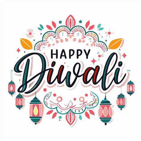 Happy Diwali Celebration Art Diwali Festival and Decoration Designs | Premium AI-generated vector