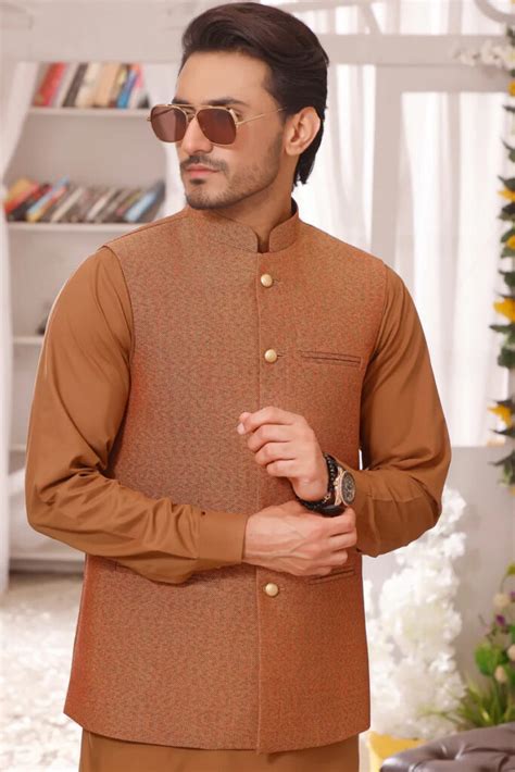 Pakistani Waistcoat Design For Mens In 2023 Stylish Waistcoat For Men