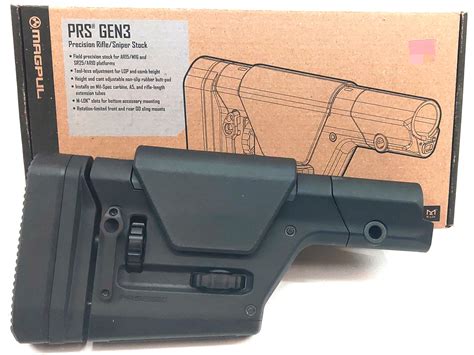 Magpul PRS Gen3 Precision Adjustable Stock BLK Nova Tactical