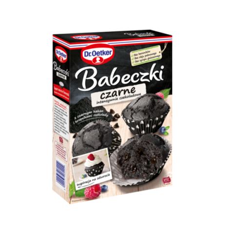 Babeczki Czarne Dr Oetker G Dobre Ceny Polski Sklepik Smakosz