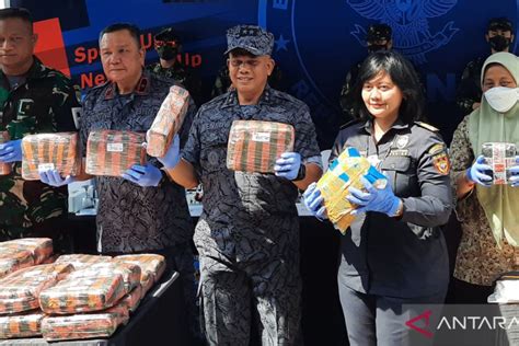 BNN RI Musnahkan Barang Bukti 78 4 Kg Sabu Dan 62 Kg Ganja ANTARA