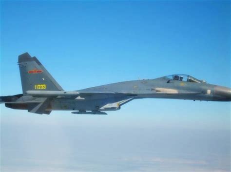 PLAAF J-11 Fighter Jets on Training Mission | Chinese Military Review