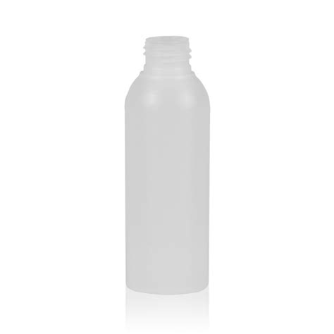 Basic Round PE Flessen 125 Ml Ronde Naturelle HDPE Fles