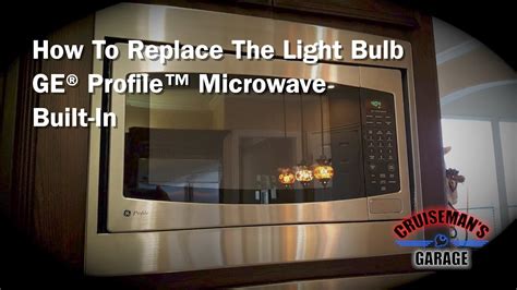 How To Replace Lightbulb In Ge Microwave | Homeminimalisite.com