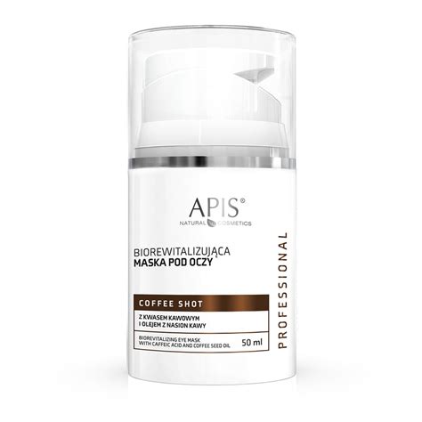 Apis Coffee Shot Biorewitalizująca maska pod oczy 50ml Kup na Estetik pl