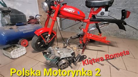 Polska Motorynka Kl Twa Rometa Youtube