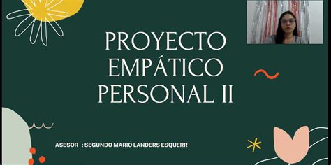 Proyecto empático personal II