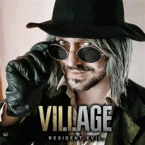 Resident Evil Village Karl Heisenberg Hat Glasses Retro Set Props Show Cosplay £4076 Picclick Uk