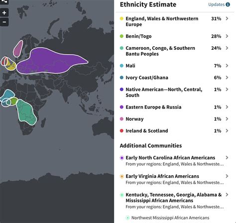 Dna Results For A Black American Rancestrydna