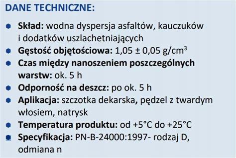 IZOCHEM DYSPERBIT BIT Masa Bitumiczna Izol 10kg 10838117419