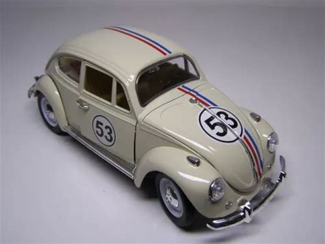 Colecionável Volkswagen Fusca Herbie 53 Escala 1 18 Metal