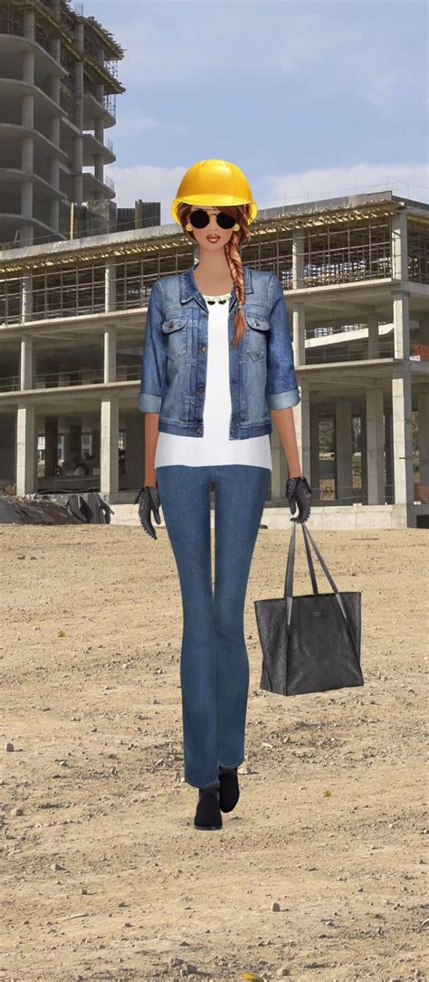 Construction forewoman | Fashion, Fashion looks, Fashion games