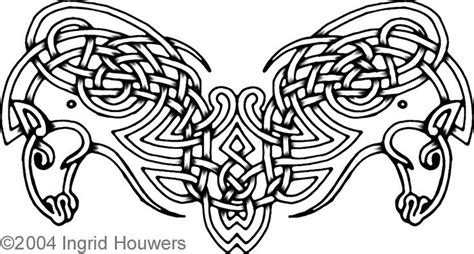 Celtic Horses Tattoo Design By Illahie On Deviantart Celtic Horse