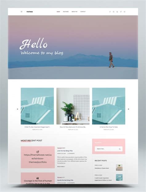 Creative Blog HTML Template - ksioks