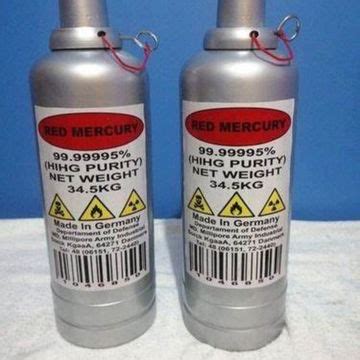 Pure Red Liquid Mercury, Red liquid mercury suppliers red liquid mercury for export - Buy ...