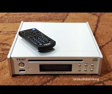 Teac CD Player with Tuner PD 301x - Gallery Pro Audio Bandung