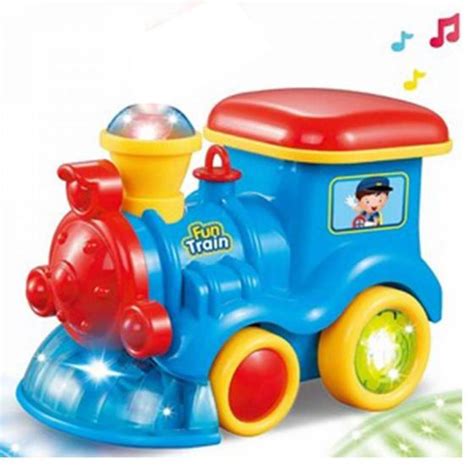 Brinquedo Trenzinho Musical Bate E Volta C Luzes E Sons Bbr Toys