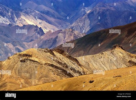 Moonland Mountains Ladakh Landscape Leh Jammu Kashmir India The