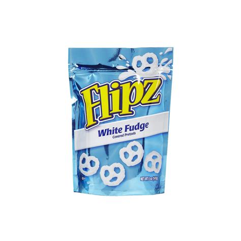 872181000540 Flipz White Fudge Covered Pretzels