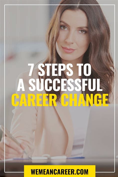 7 Steps To A Successful Career Change Artofit