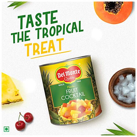 Buy Del Monte Fiesta Fruit Cocktail 850 Gm Tin Online At The Best Price Of Rs 270 Bigbasket