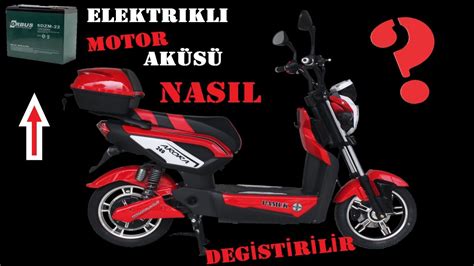 Elektrikli Motor Aküsü Nasıl Sökülür Nasıl Takılır Akü Sağlamlık