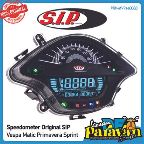 Jual Speedometer Sip Digital Rev Original Sip Vespa Sprint Primavera