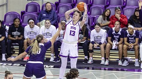 TCU Women S Basketball Program Welcomes 3 Walk On Players Wfaa