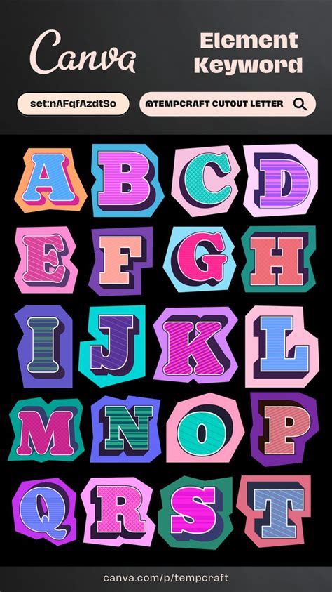 Canva Elements Keyword Cutout Ransom Note Letter Set Nafqfazdtso In