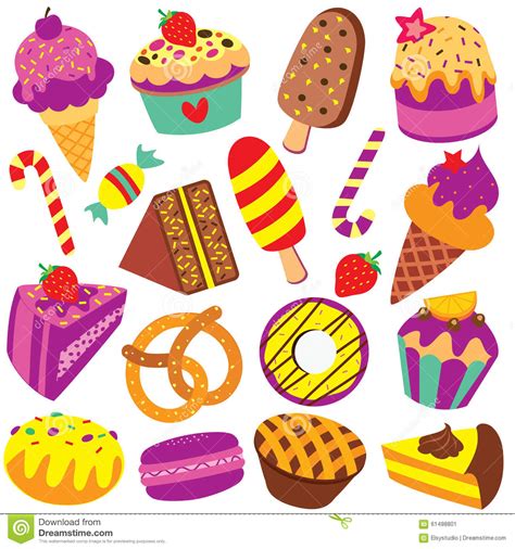 Colorful candy clipart - Clipground