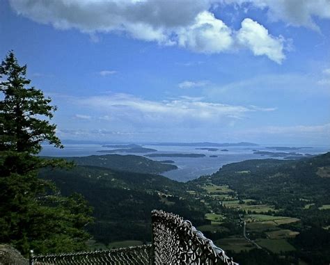 Salt Spring Island Bc Canada View From Mt Maxwell Salt Spring