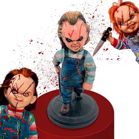 Boneco Do Chucky Brinquedo Assassino Terror Escupido Parcelamento Sem