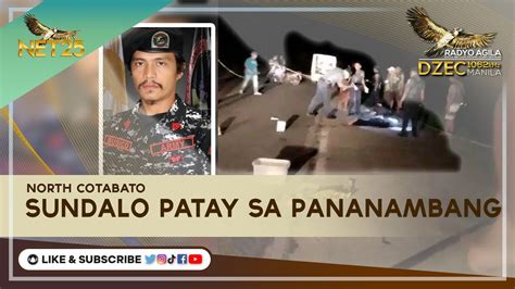 Sundalo Patay Sa Pananambang Sa North Cotabato Youtube