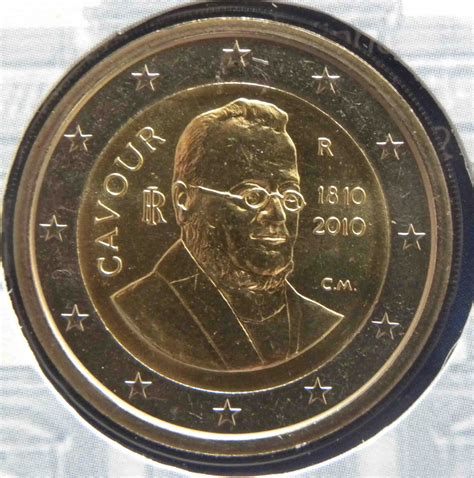 Italy Euro Coin Th Anniversary Of The Birth Of Camillo Benso