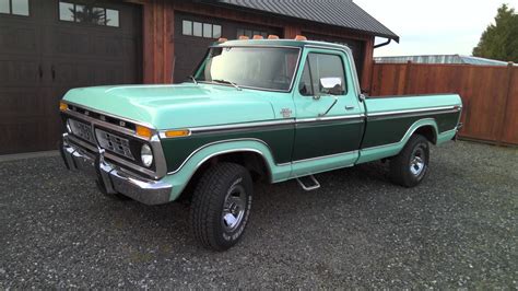 Sold 1977 Ford F150 Ranger XLT 4x4 Long Bed With 400 Cu In V8