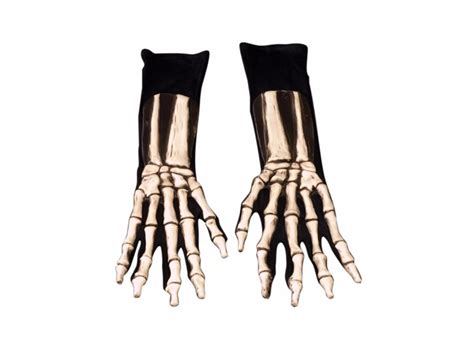 Skeleton Gloves Hands Quality Accessories For A Gothic Look