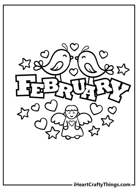 February Coloring Pages 100 Free Printables